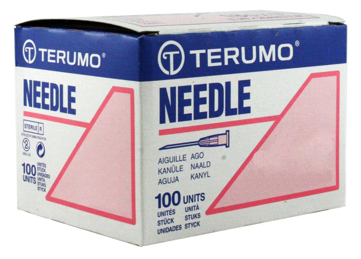 Rx Terumo Needle Aiguille, 18g x 1", 100 ct - Image 1