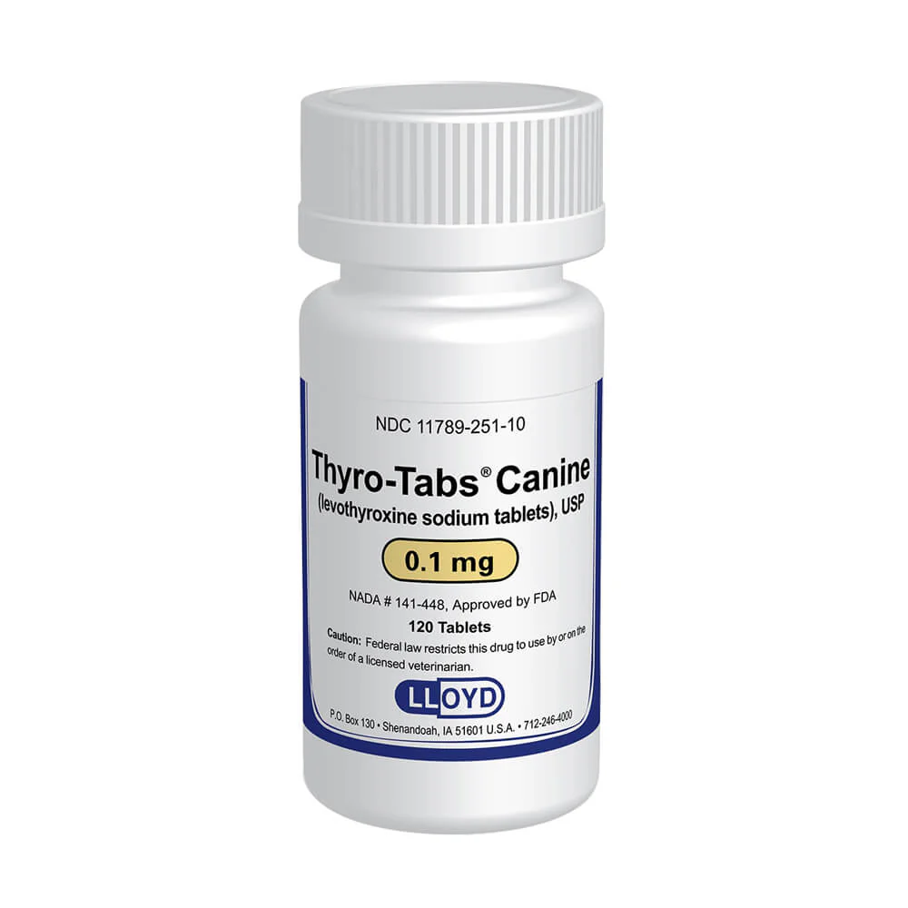 Rx Thyro-Tabs (levothyroxine sodium) Tablets for Dogs - Image 1