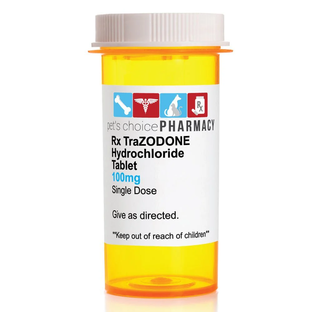 Rx TraZODONE Hydrochloride (Generic) Tablets for Dogs - Image 1