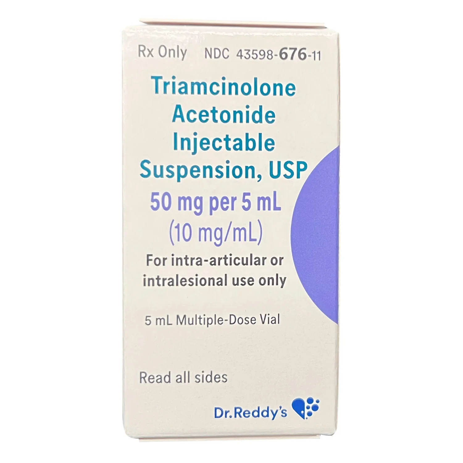 Rx Triamcinolone Acetonide Injectable Suspension Injection for Dogs & Cats, 10mg/ml x 5ml Vial - Image 1