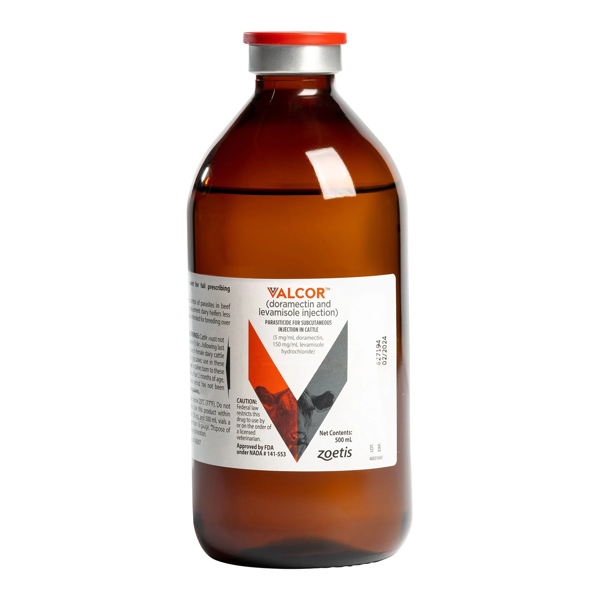 Rx Valcor (doramectin and levamisole) Injection for Cattle - Image 1