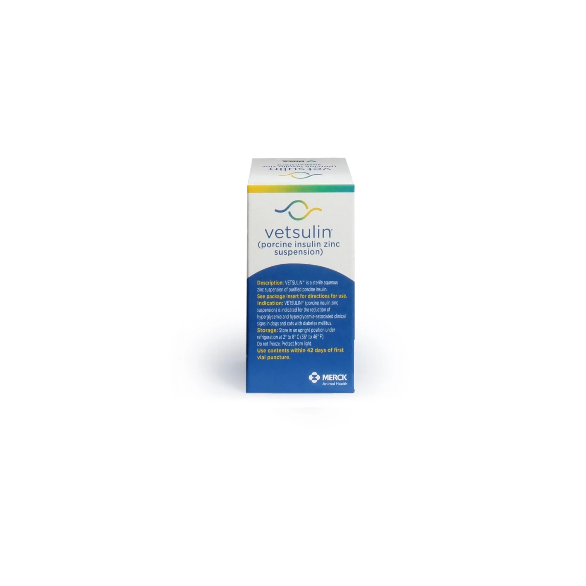Rx Vetsulin (porcine insulin zinc suspension) for Dogs & Cats, 40 units/mL Injectable, 10 mL - Image 2