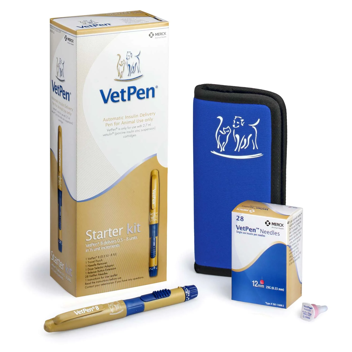 Rx Vetsulin VetPen Insulin Delivery Pen for Pets Device Starter Kit - Image 1