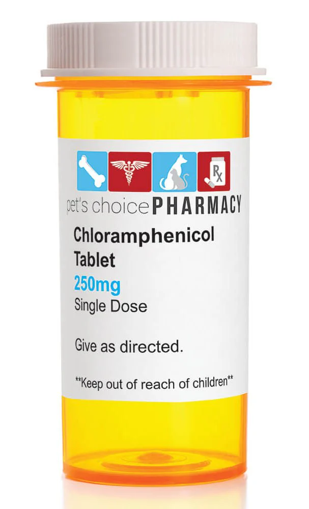 Rx Chloramphenicol (Generic) Tablets for Dogs - Image 1
