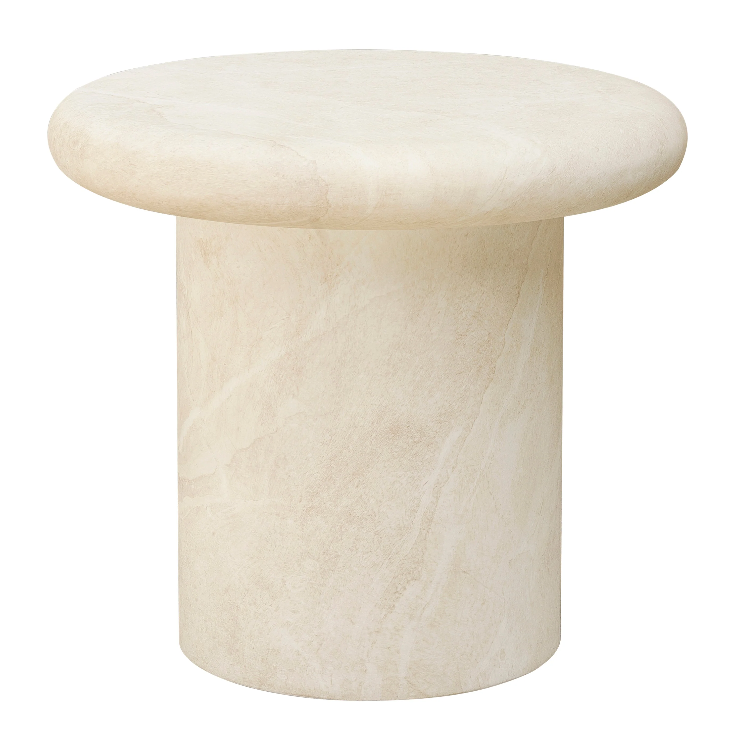 Travertino End Table