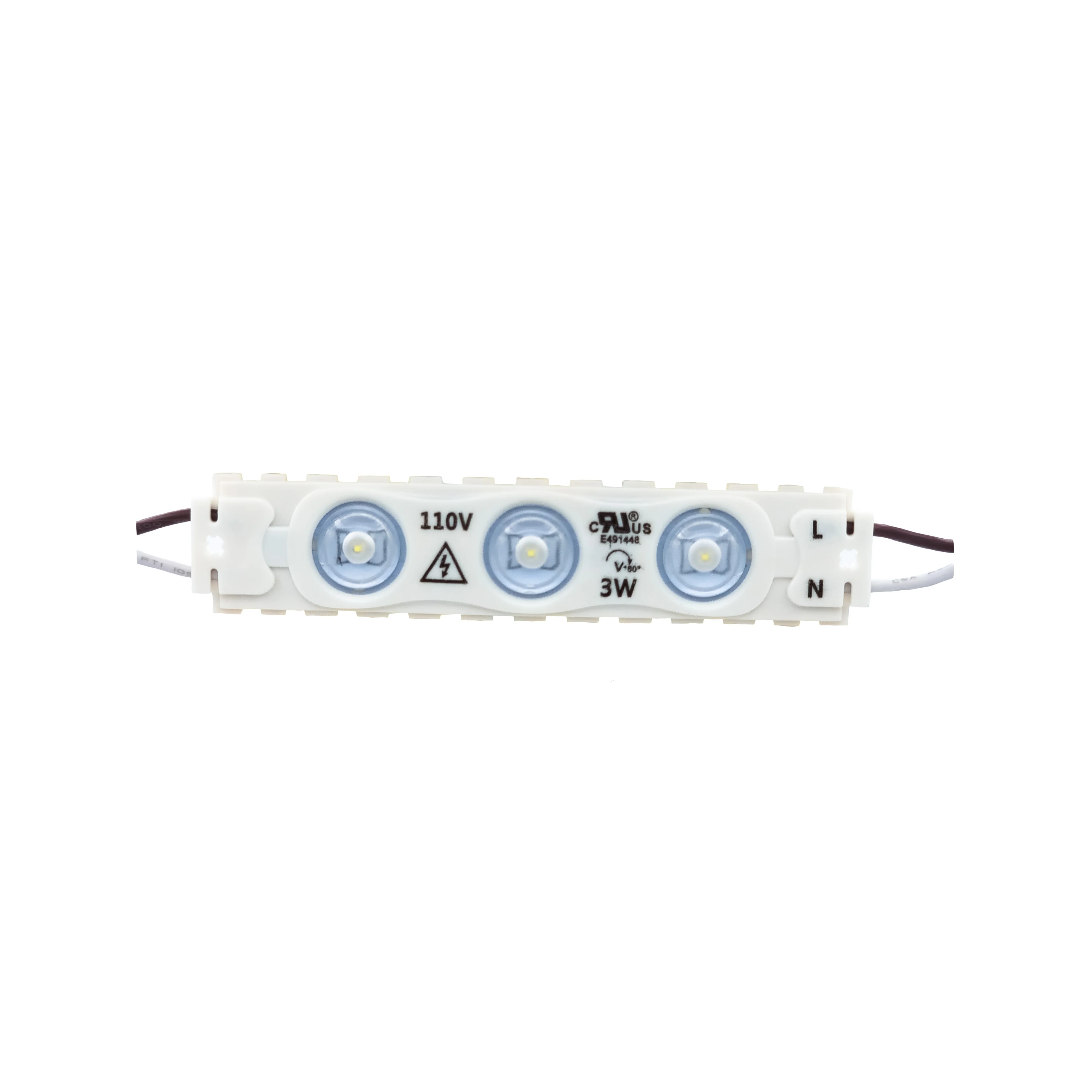 Single Color LED Module Direct AC 110V – 3W – 6000K – 55 Ft- IP67 (Each Pack =100pcs) #392