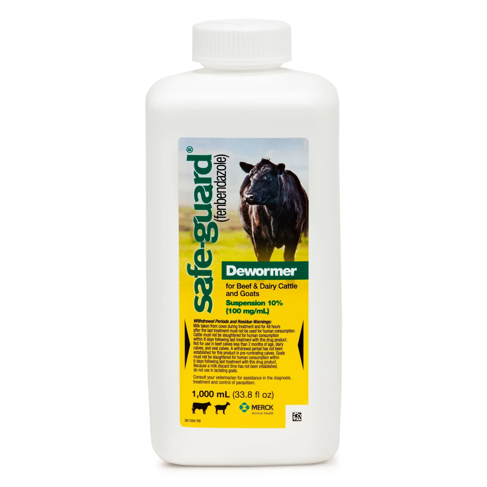 Safe-Guard 10% Suspension Cattle and Goat Dewormer - Image 1
