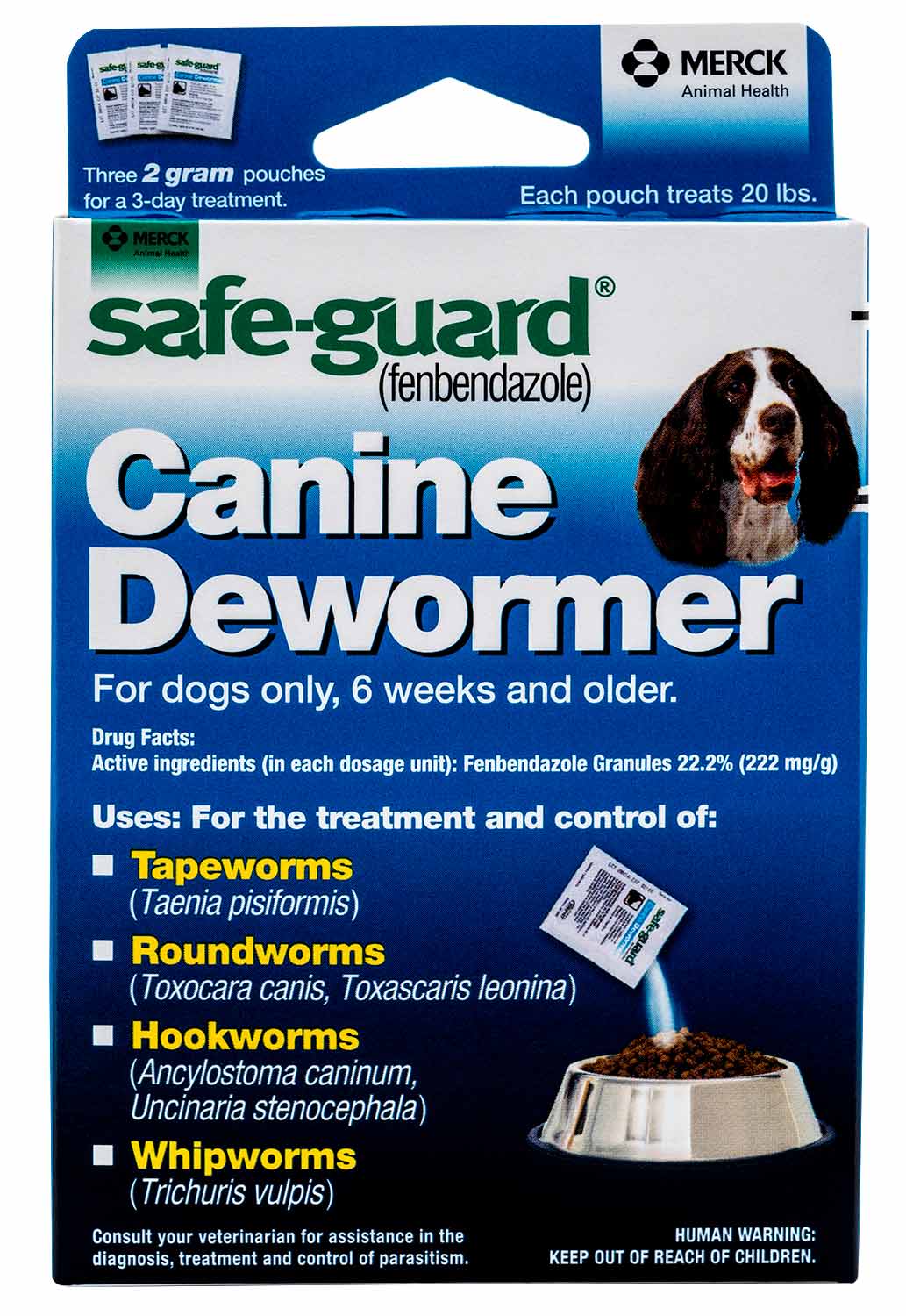 Safe-Guard Canine Fenbendazole Dewormer for Tapeworms, Roundworms, Hookworms, & Whipworms - Image 3