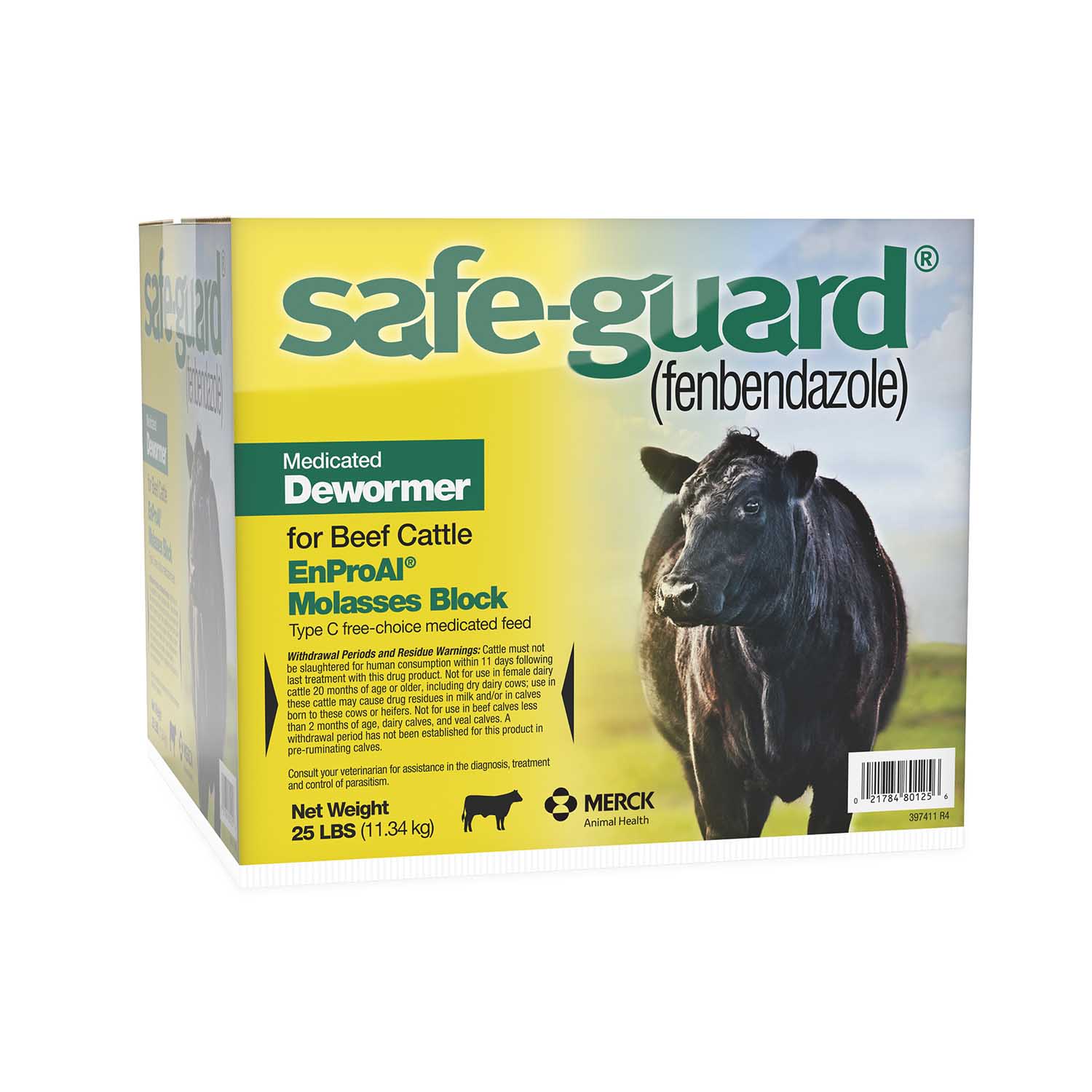 Safe-Guard Cattle Medicated Dewormer Block, 25 lb - Image 3