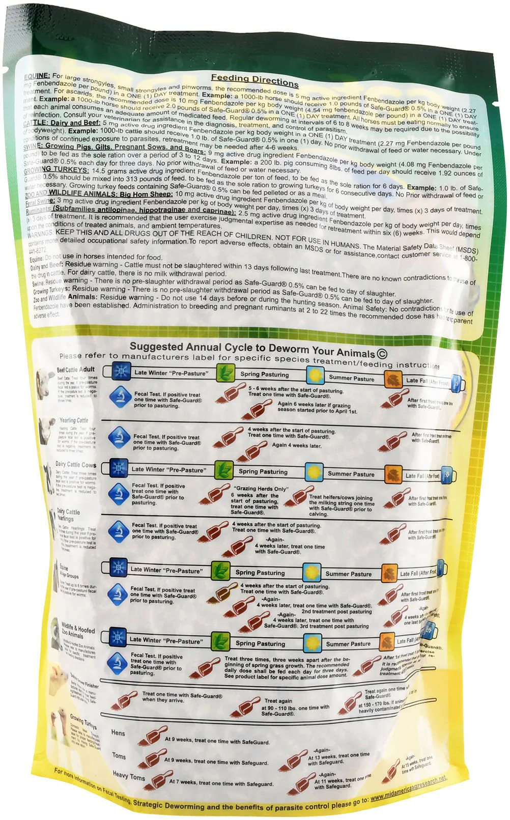 Safe-Guard Multi-Species Medicated Dewormer Pellets - Image 2