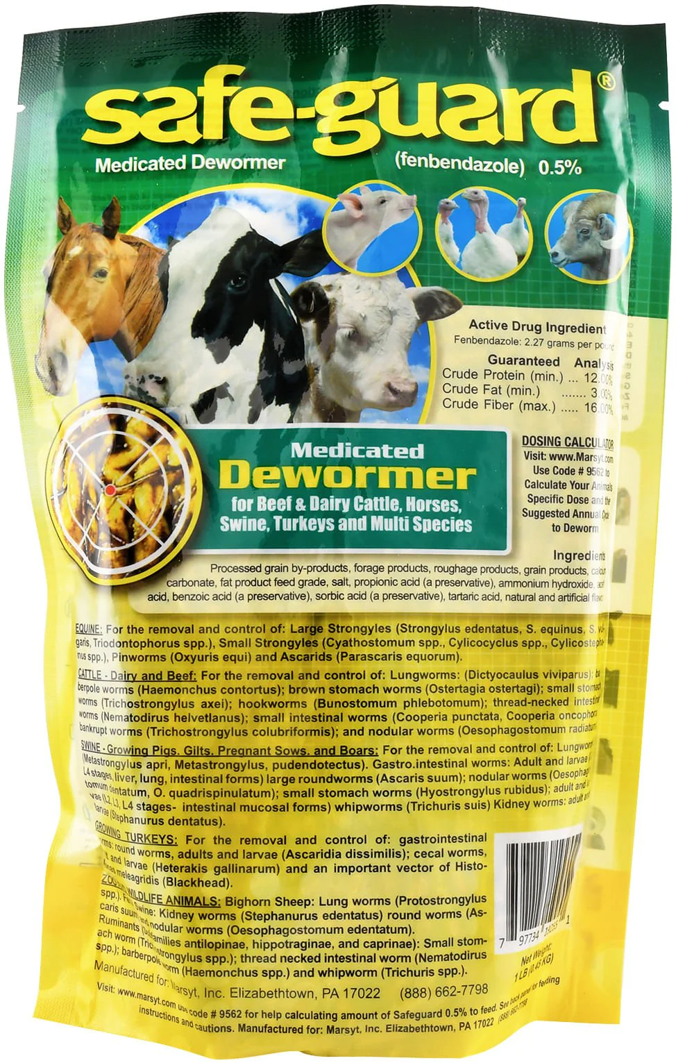 Safe-Guard Multi-Species Medicated Dewormer Pellets - Image 1