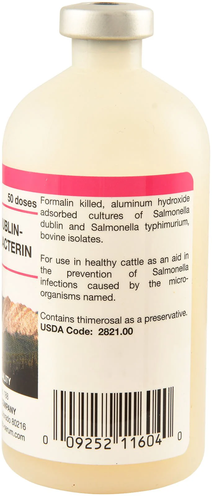 Salmonella Dublin-Typhimurium Bacterin Cattle Vaccine - Image 3