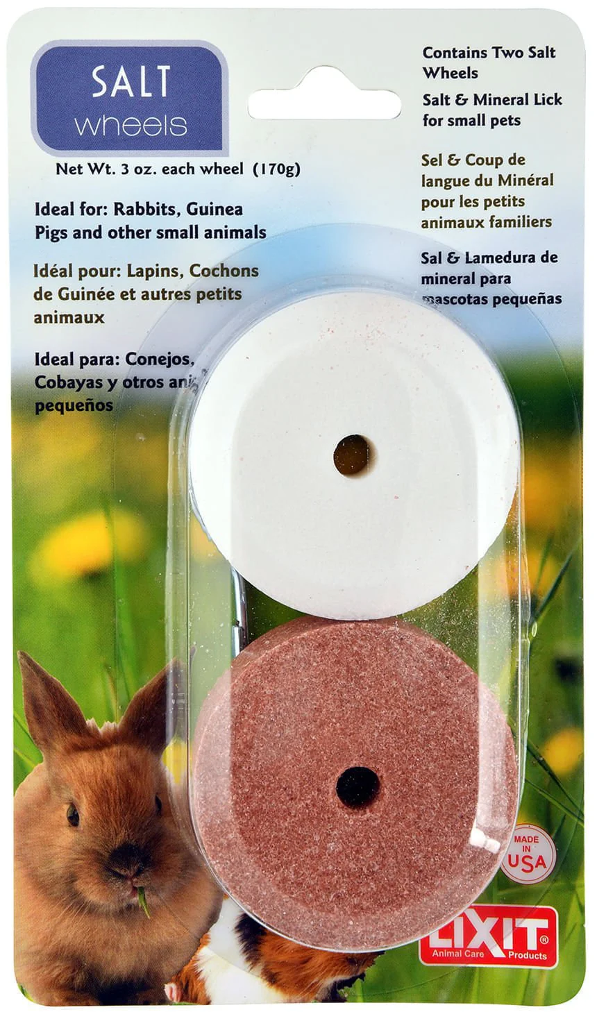 Salt & Trace Mineral Wheel with Hanger - Image 1