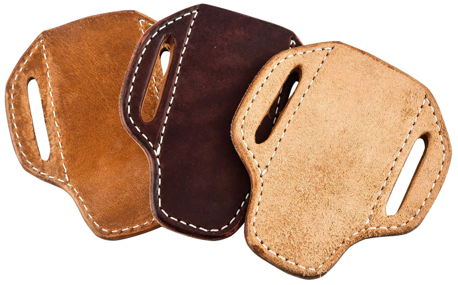 San Saba Leather Pancake Vertical Large Knife Sheath - Image 2