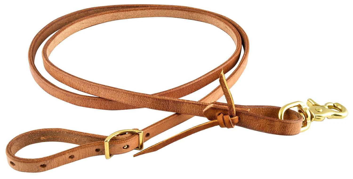 San Saba Pony Harness Leather Rein - Image 1