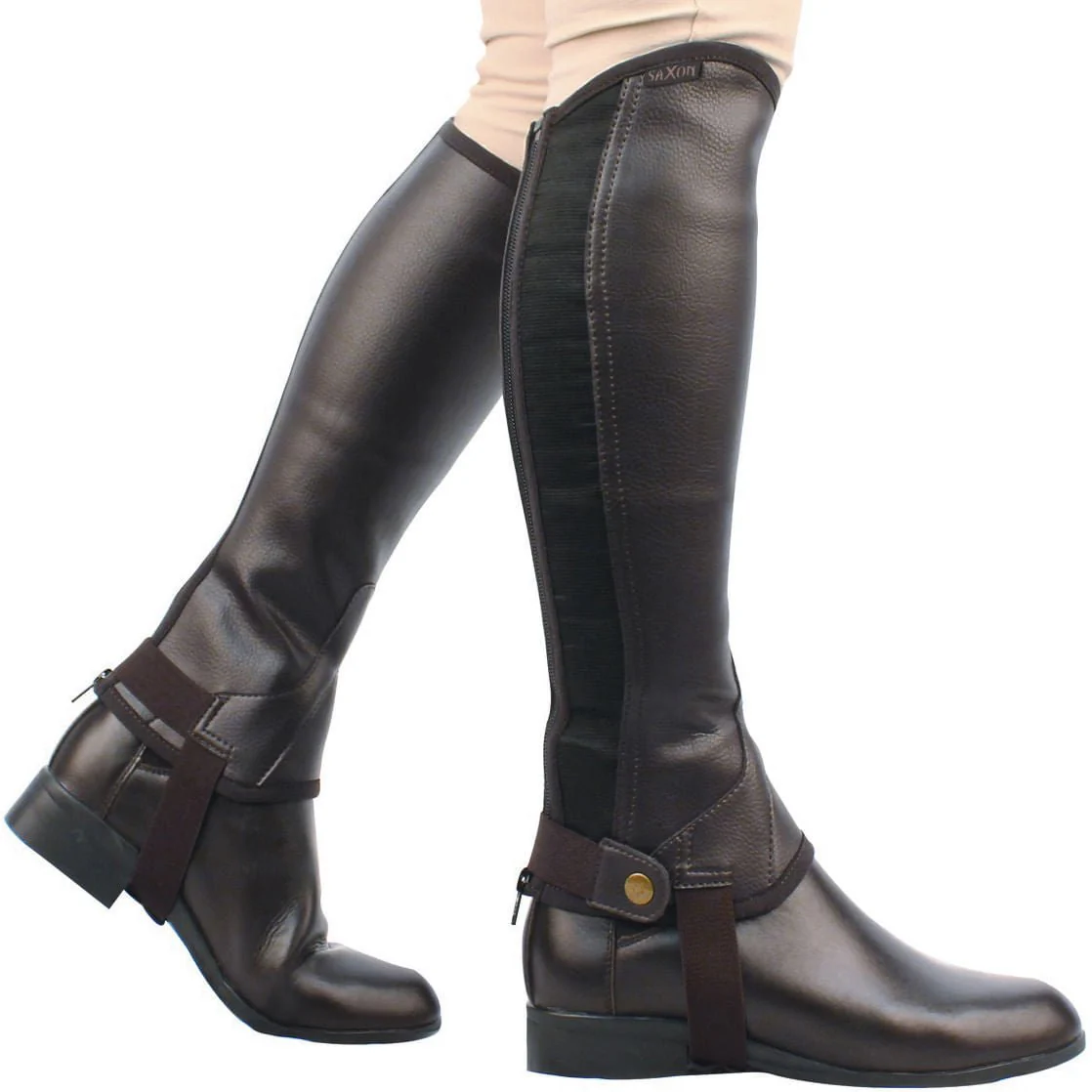 Saxon Easy-Care Women's Half Chaps, Pair - Image 1