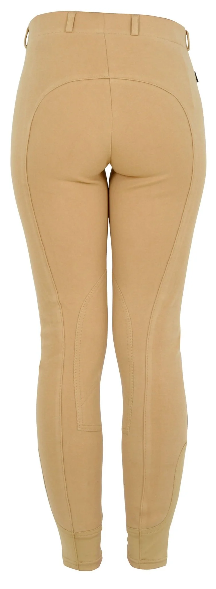Saxon Knee Patch Women's Pull-On Breeches - Image 2