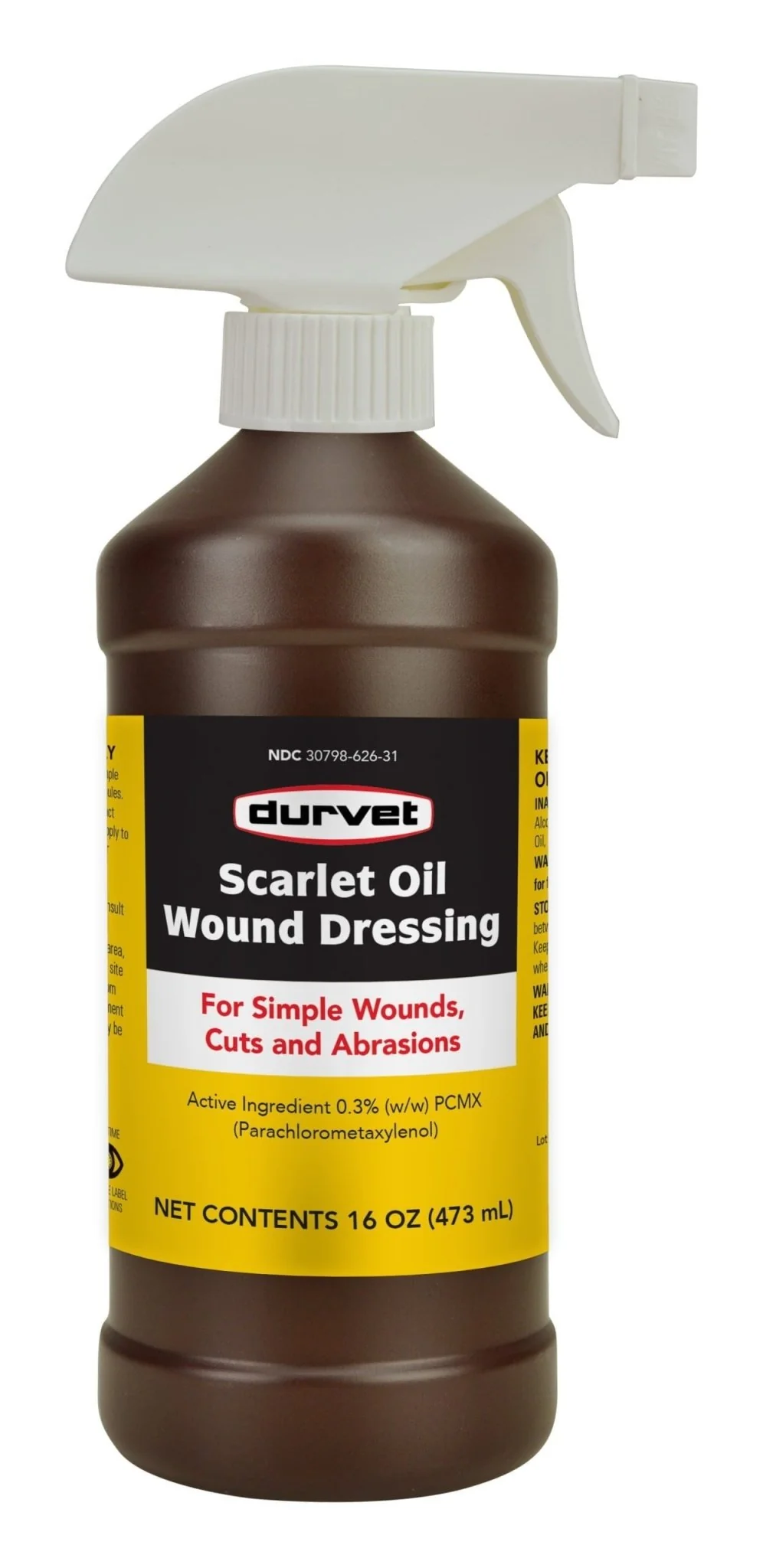 Scarlet Oil with Sprayer for Horses, 16 oz - Image 1