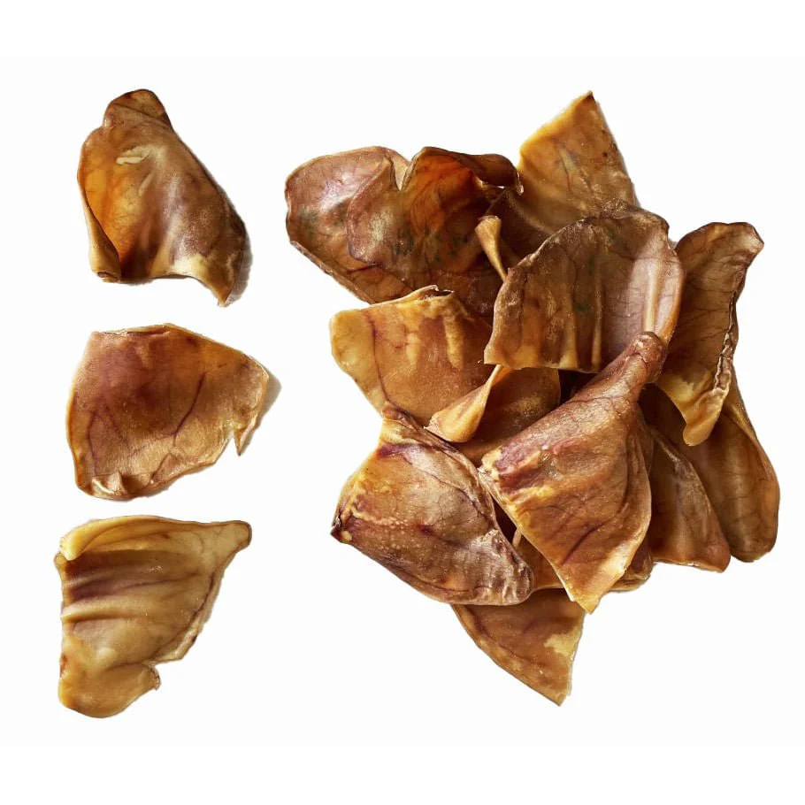 Gaines Family Farmstead Pig Ears Natural Dog Treats, 100 Pack Case - Image 1
