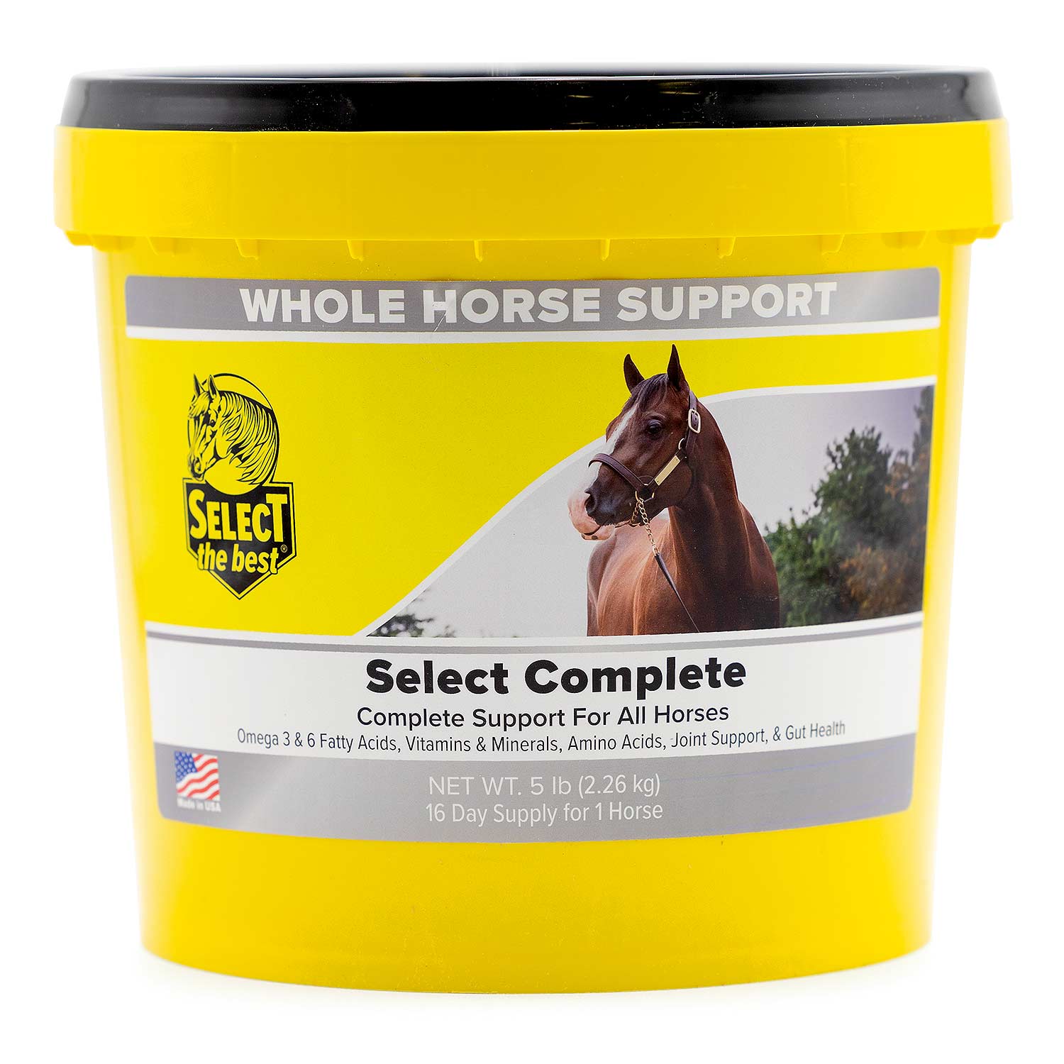 Select Complete Whole Horse Support Supplement – Joint, Hoof & Coat Health, Gut Support, Vitamins & Amino Acids for Performance and Wellness - Image 1