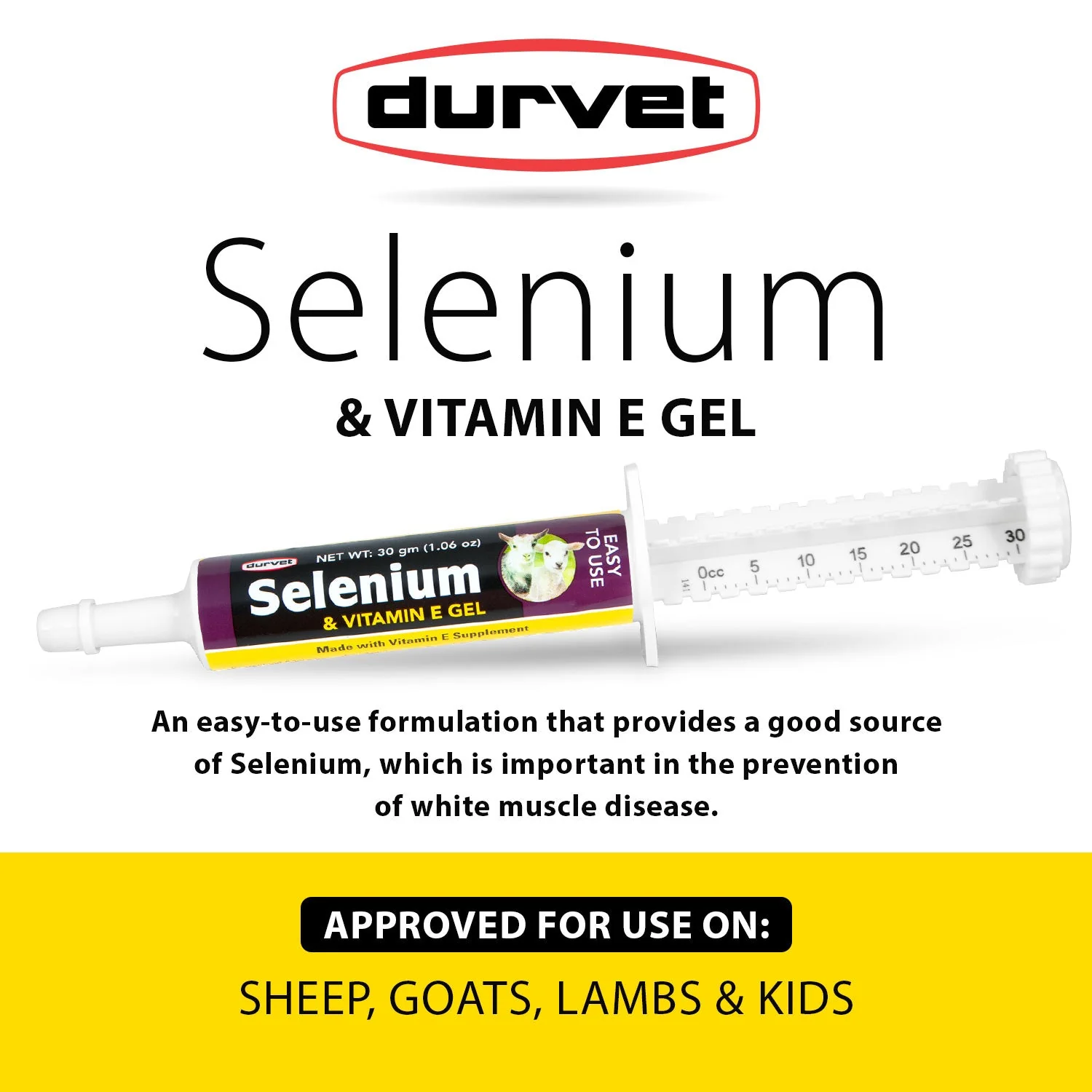 Selenium & Vitamin E Oral Gel for Goats & Sheep - Image 3