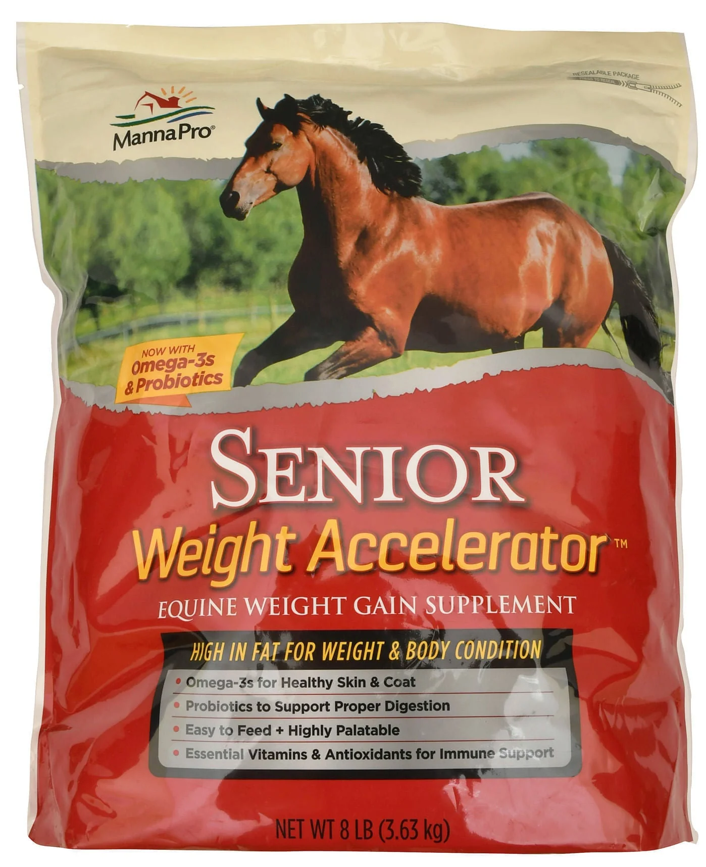 Senior Weight Accelerator for Horses, 8 lb - Image 1