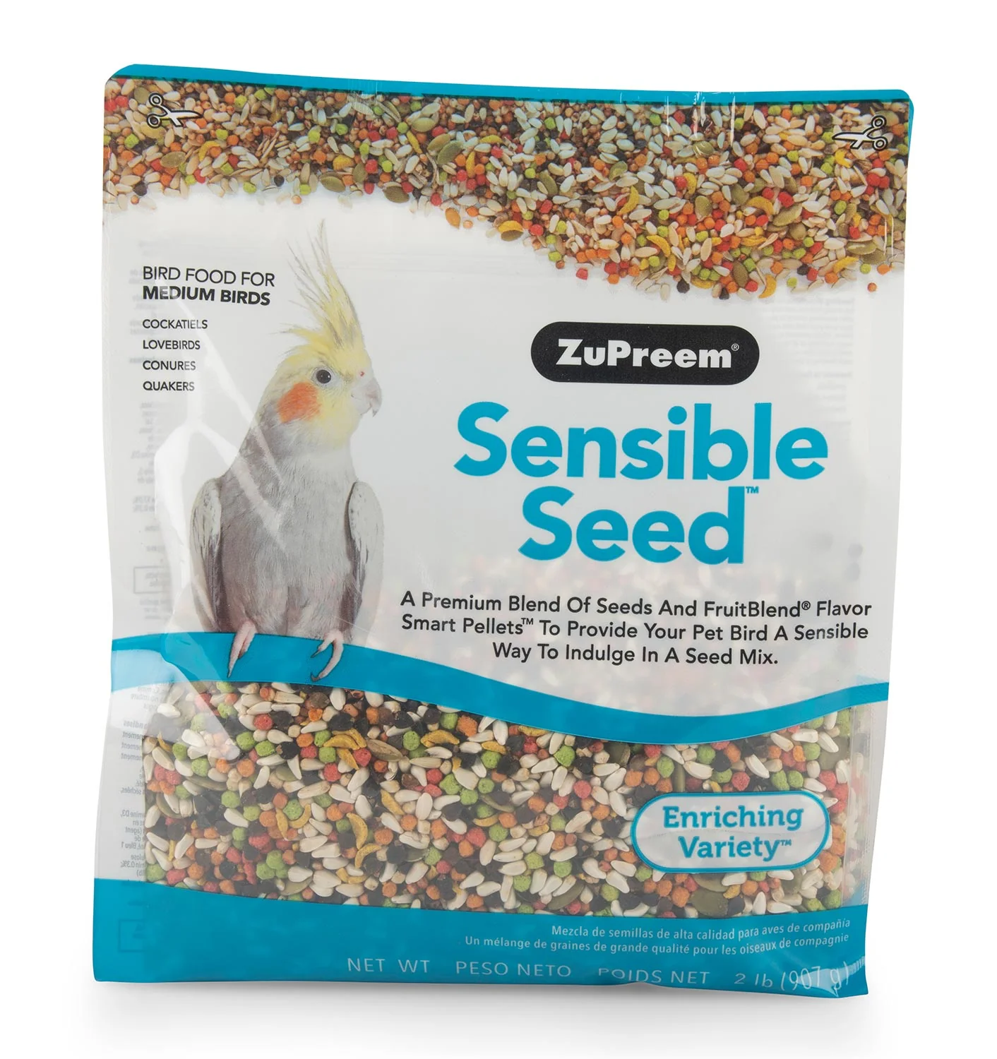 Sensible Seed™ FruitBlend® Bird Food – Balanced Seed Mix for Parakeets to Macaws - Image 3