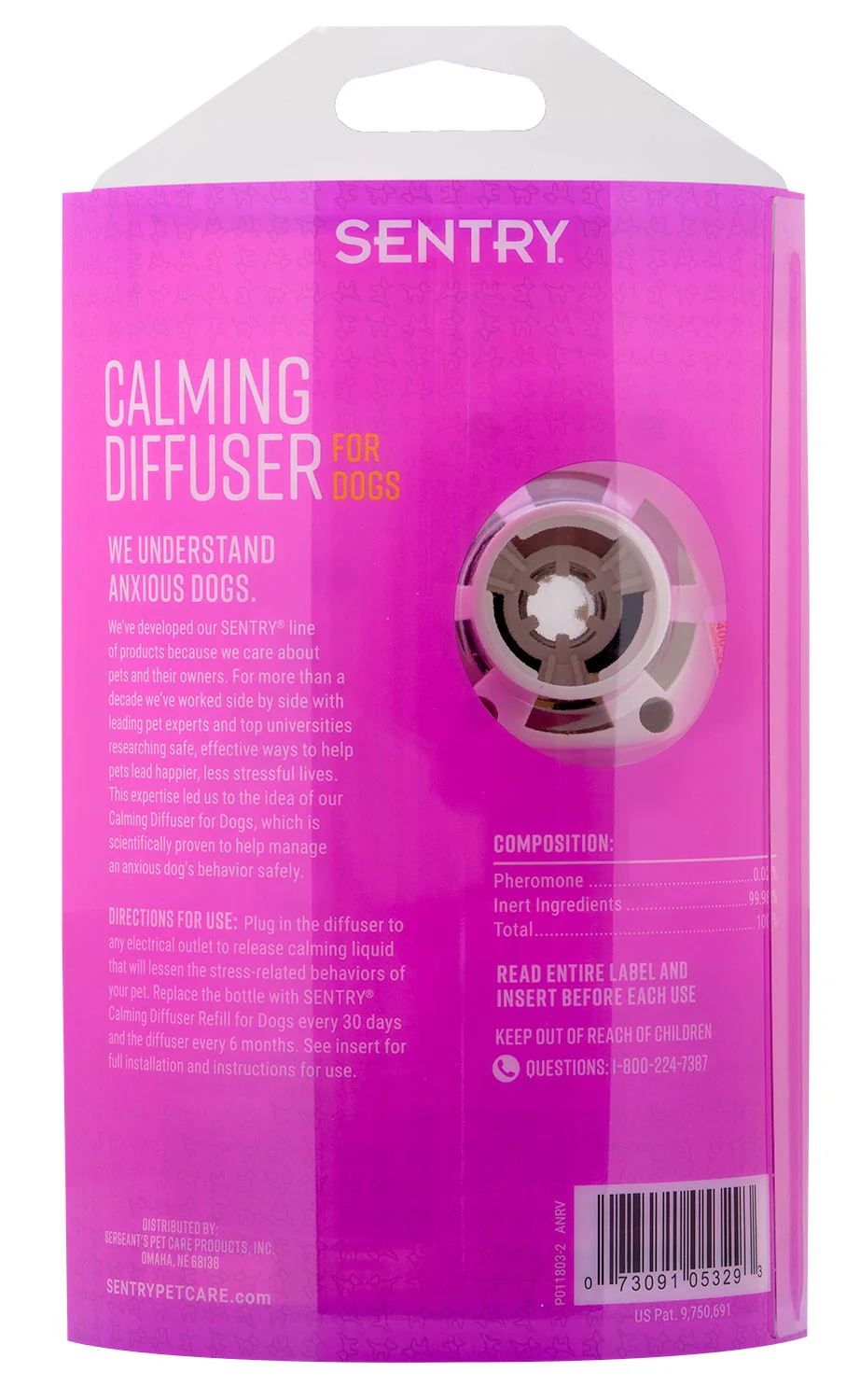 SENTRY Calming Diffuser Kit & Refills for Dogs - Image 2