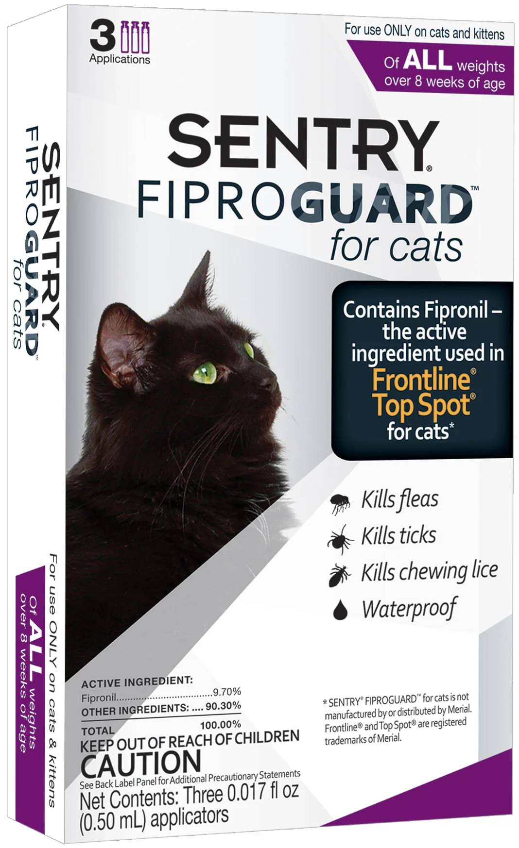 Sentry FiproGuard Flea & Tick Topical for Cats - Image 3