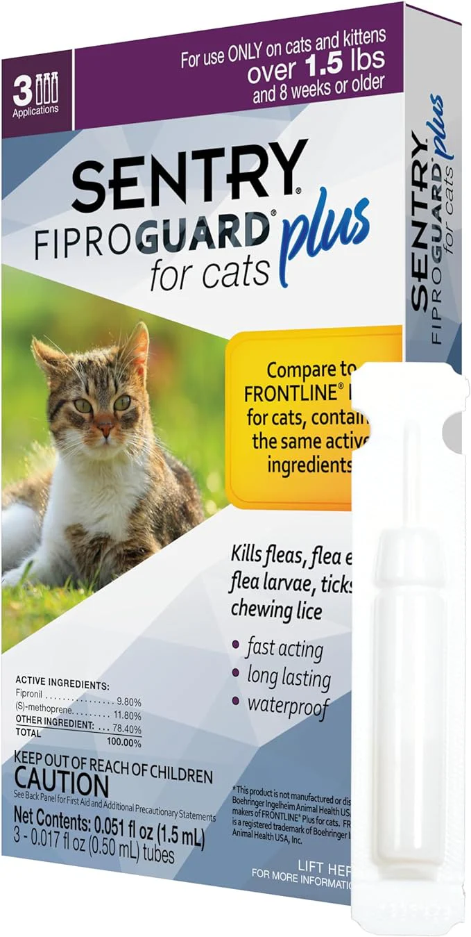 SENTRY Fiproguard Plus Topical for Cats - Image 3