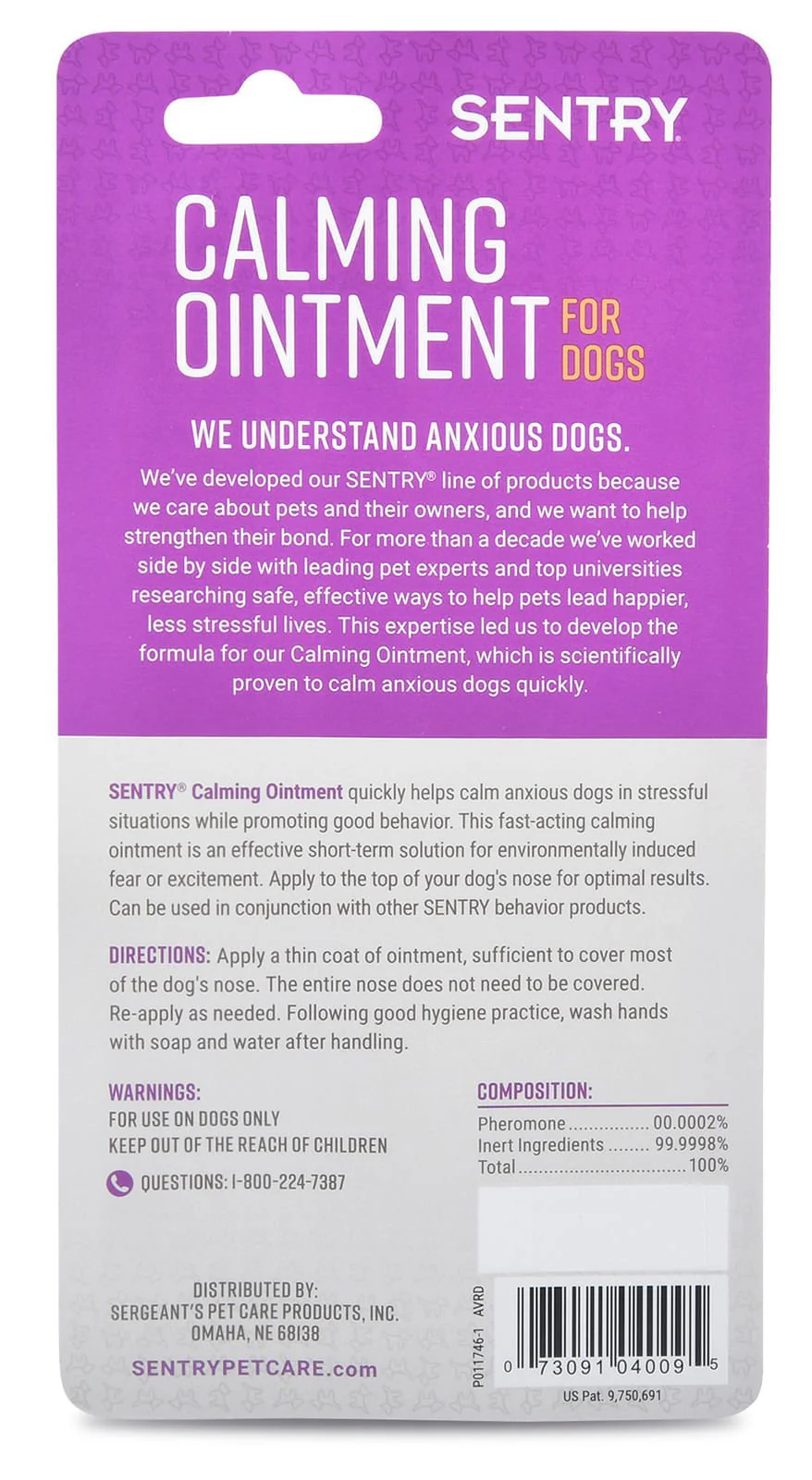 Sentry Good Behavior Calming Ointment for Dogs - Image 2