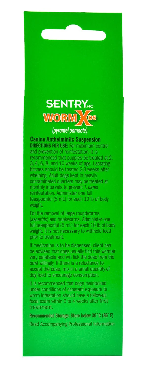 Sentry HC WormX DS Liquid for Dogs, 2 oz - Image 3