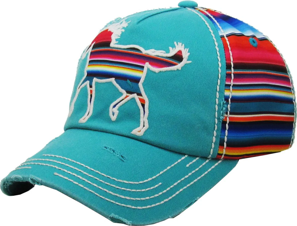 Serape Horse Washed Vintage Cap - Image 2