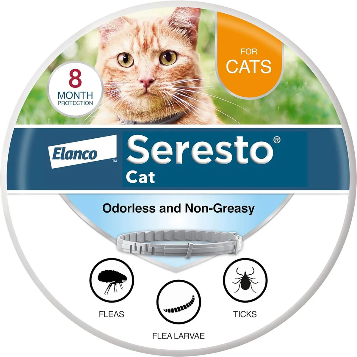 Seresto Flea & Tick Collar for Cats - Image 1