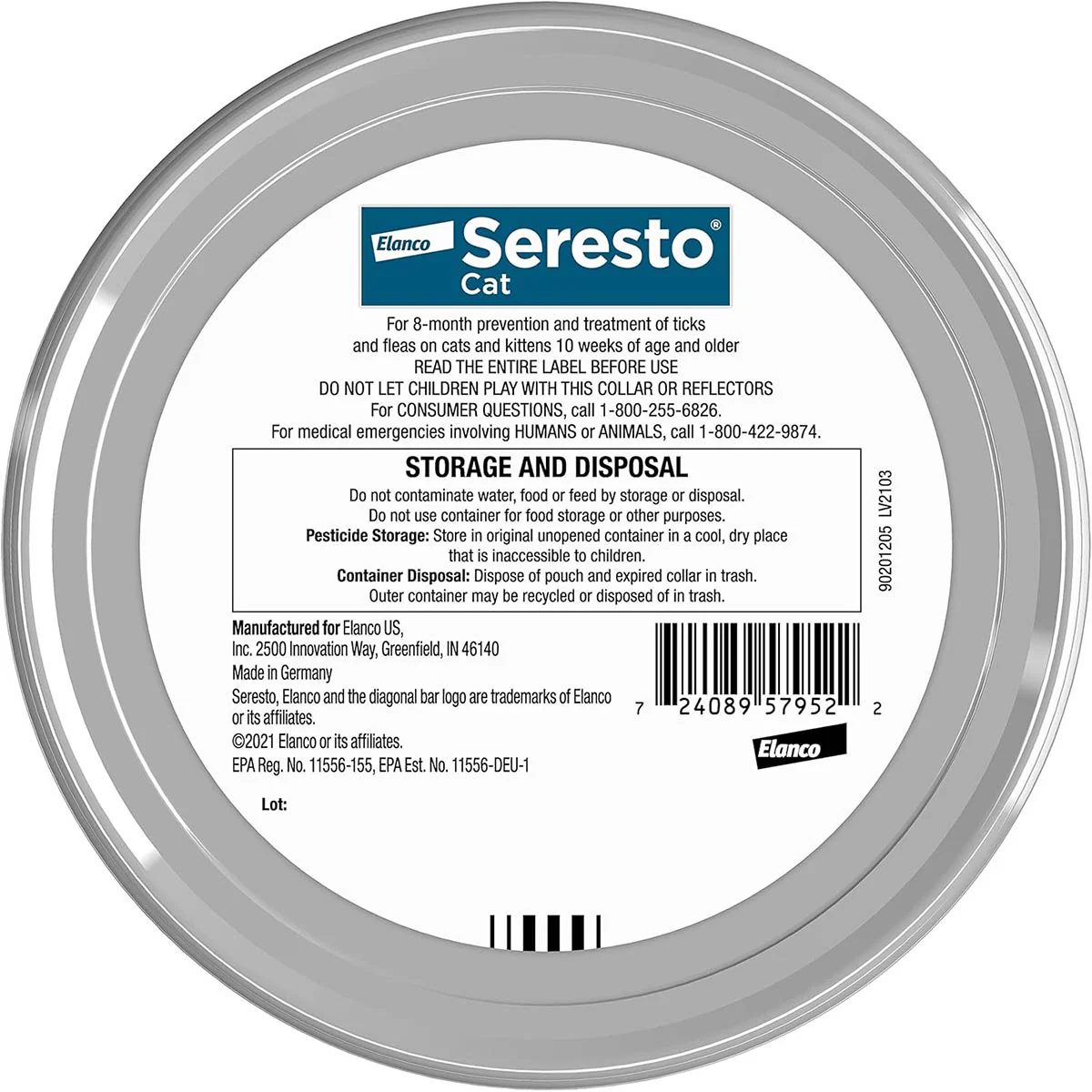 Seresto Flea & Tick Collar for Cats - Image 2