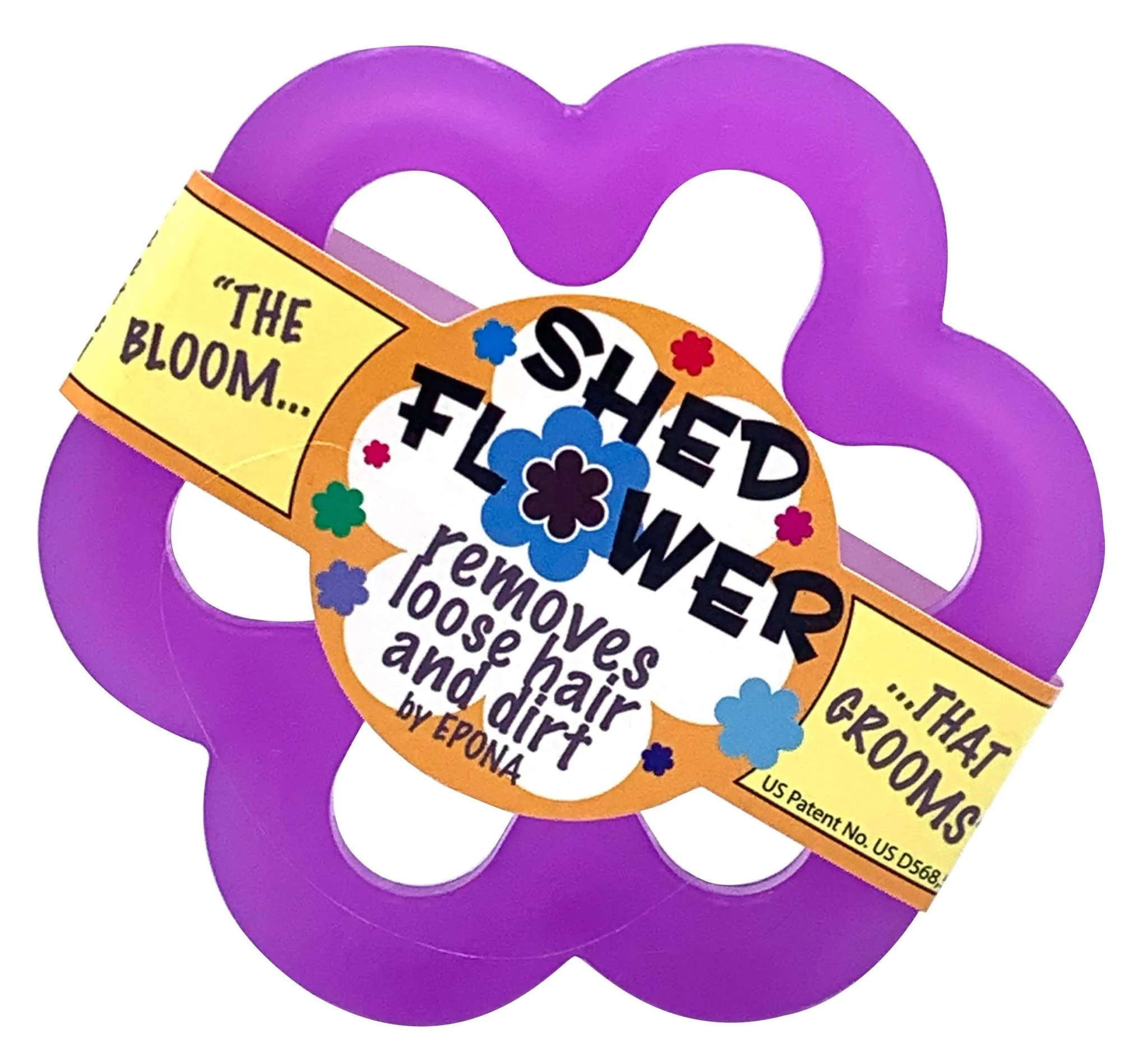Epona Shed Flower Horse Grooming Tool - Image 1