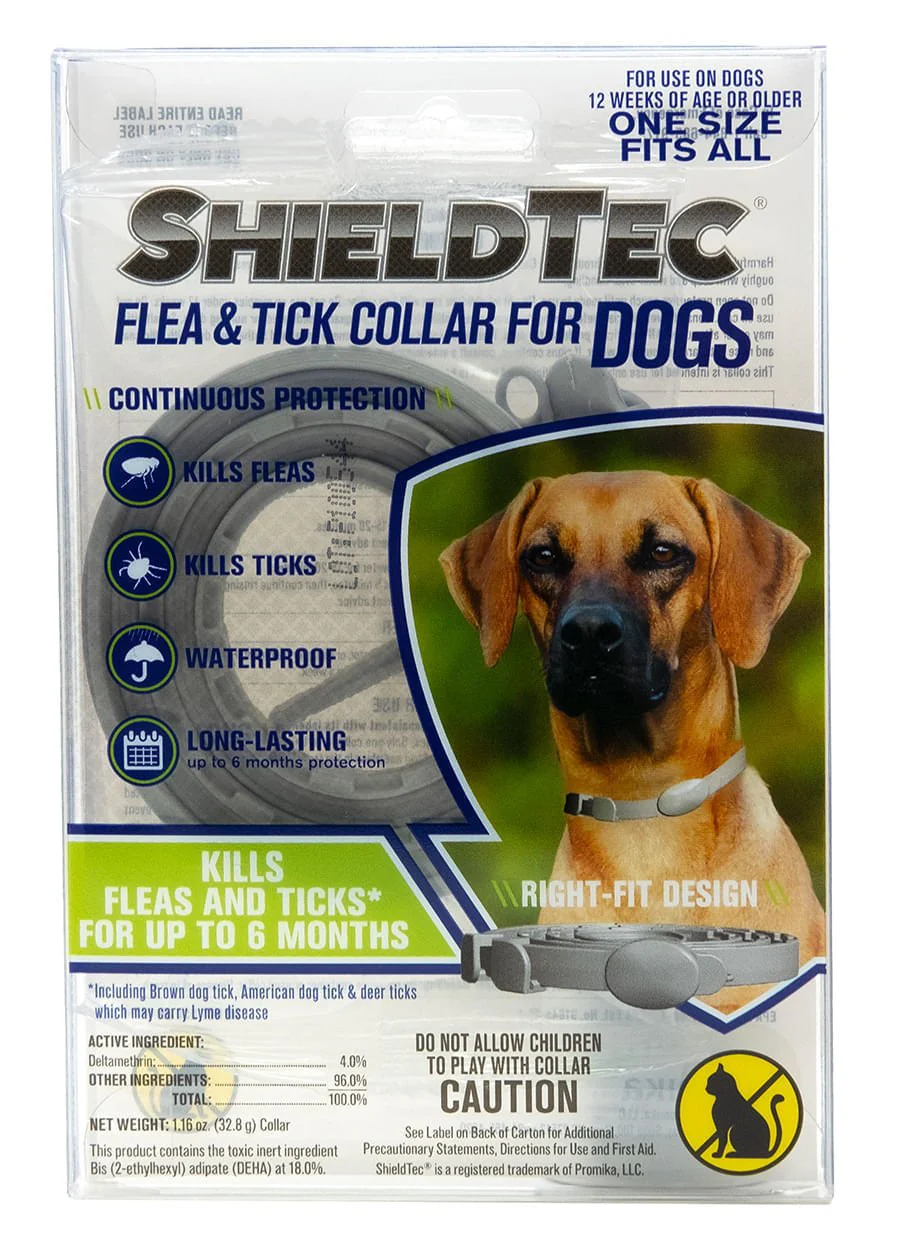 ShieldTec Flea & Tick Collar for Dogs - Image 1