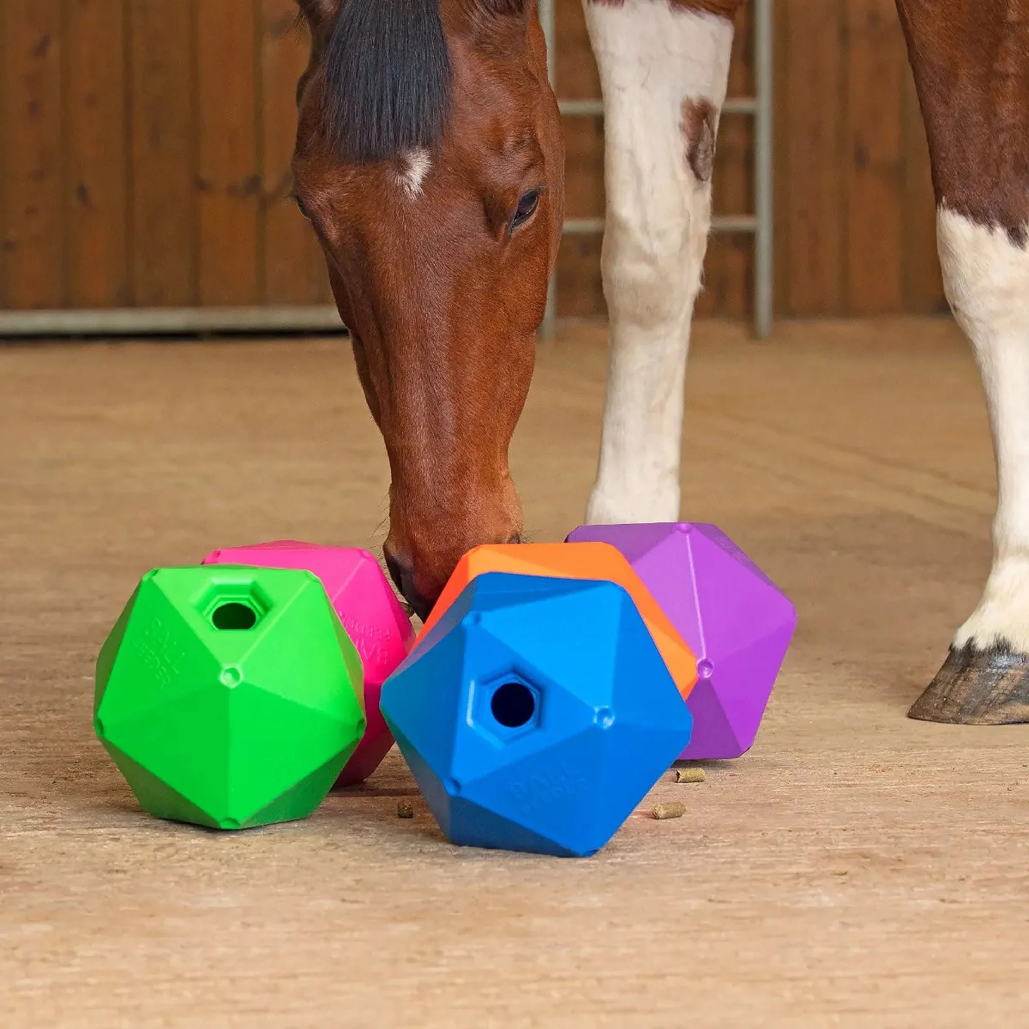 Shires Ball Feeder Horse Toy, 9" - Image 2