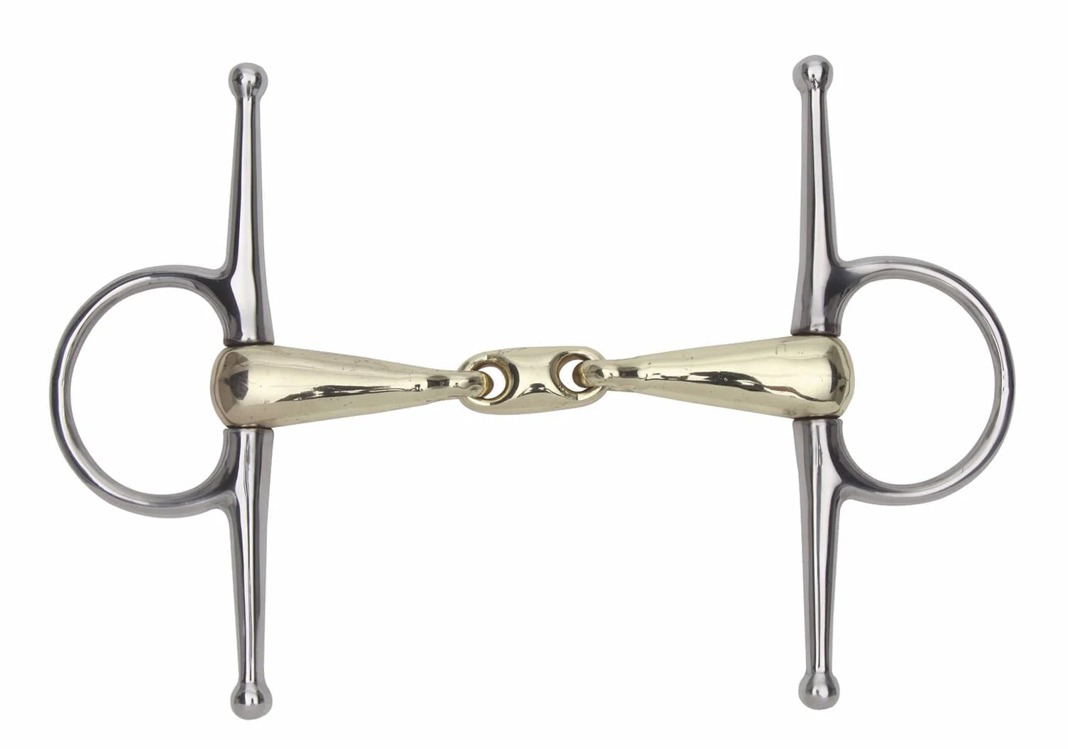 Shires Copper Mouth Full Cheek Snaffle Bit - Image 1