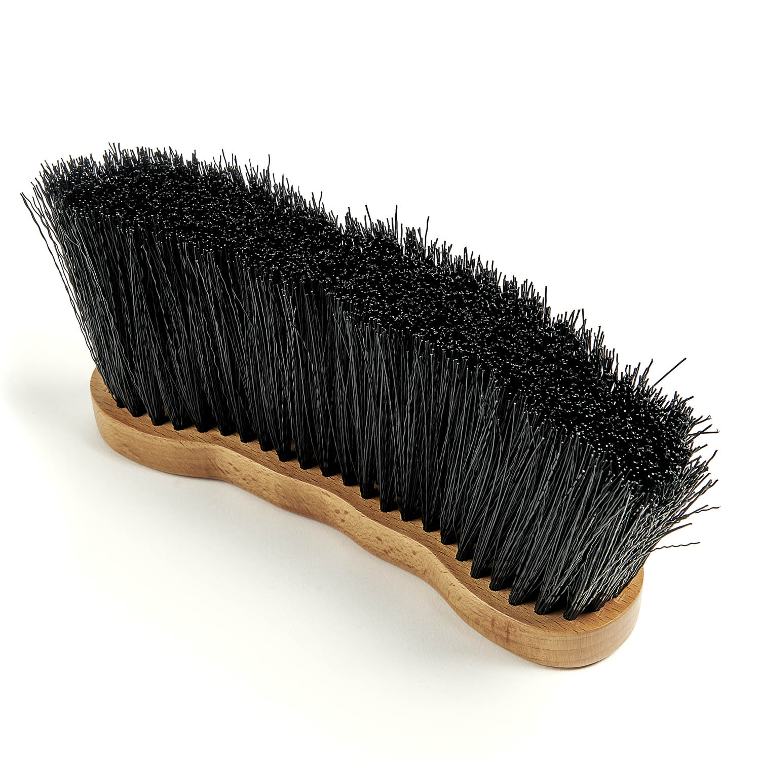 Shires Ezi-Groom Premium Long Bristle Large Dandy Brush for Horses with Synthetic Bristles - Image 2