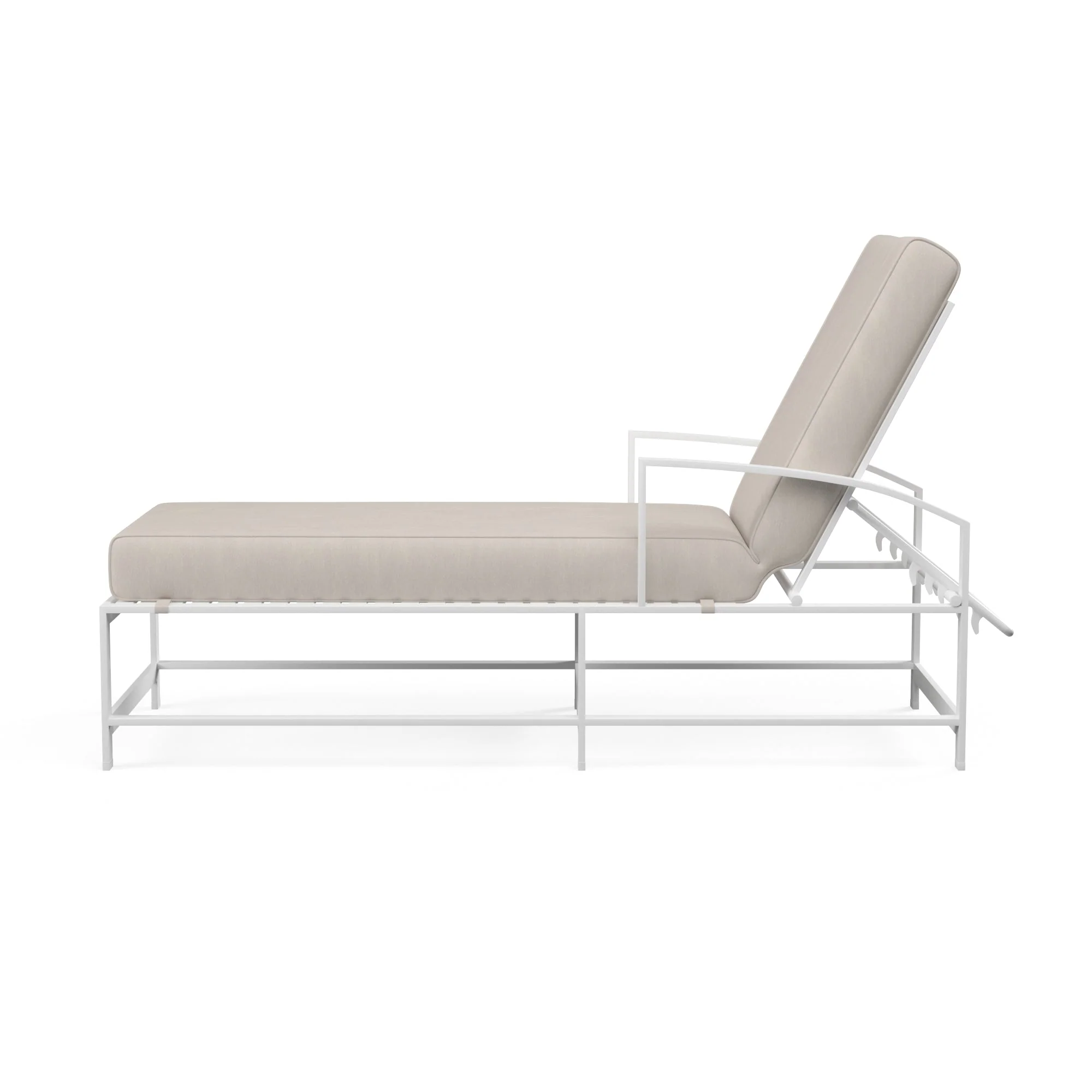 Bristol Chaise in Canvas Flax w/ Self Welt - Image 3