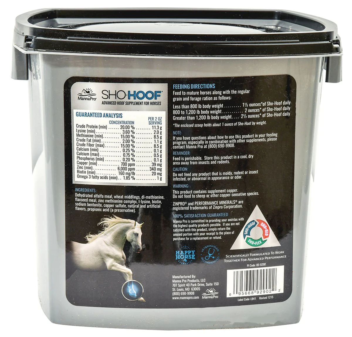 Sho-Hoof® Hoof Supplement for Horses, 5 lb (40 servings) - Image 2