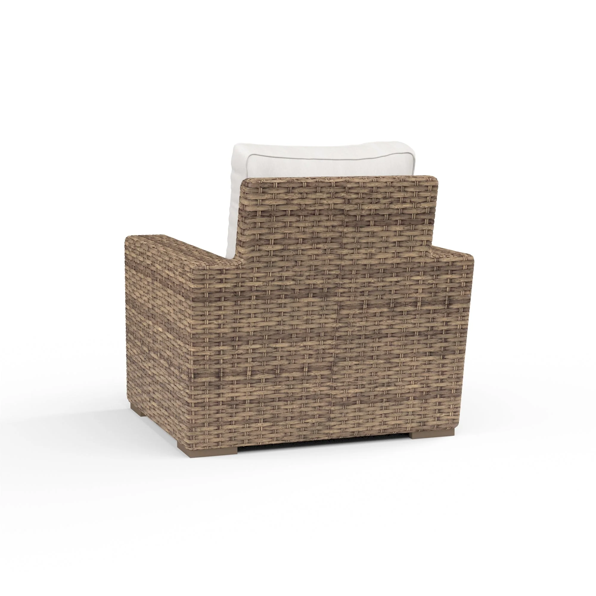 Havana Club Chair in Canvas Flax w/ Self Welt - Image 3