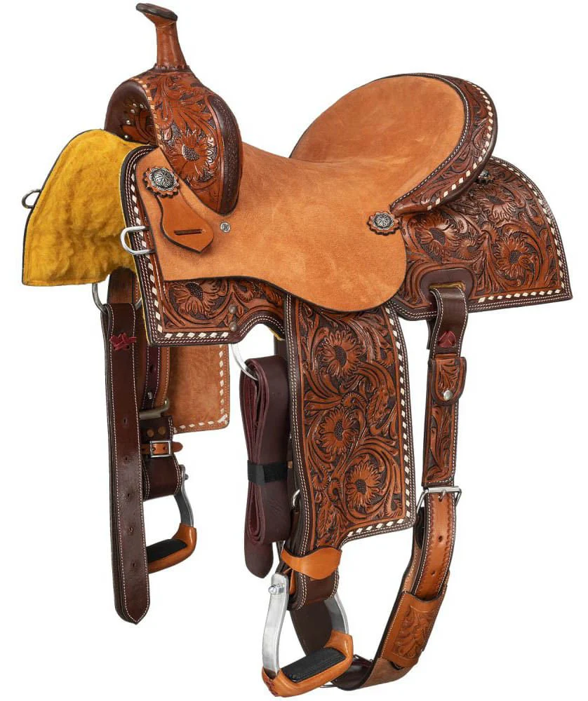 Silver Royal Autry Barrel Saddle - Image 2