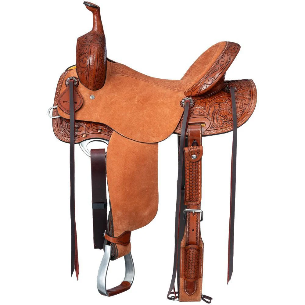 Silver Royal Bell Rock Barrel Saddle - Image 1