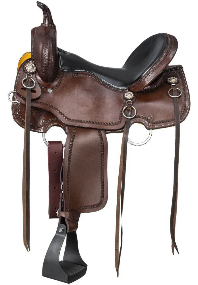 Silver Royal Durango Trail Saddle - Image 1