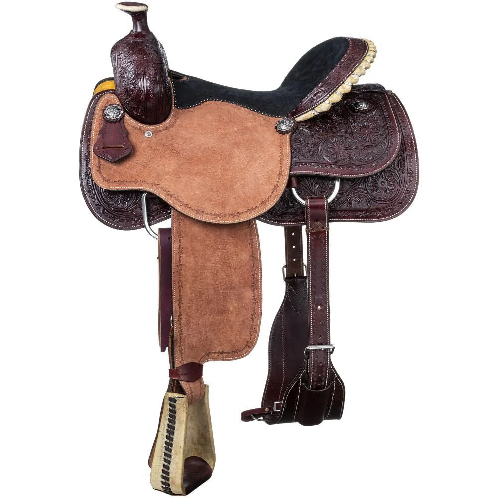 Silver Royal High Plains Roper Saddle - Image 1