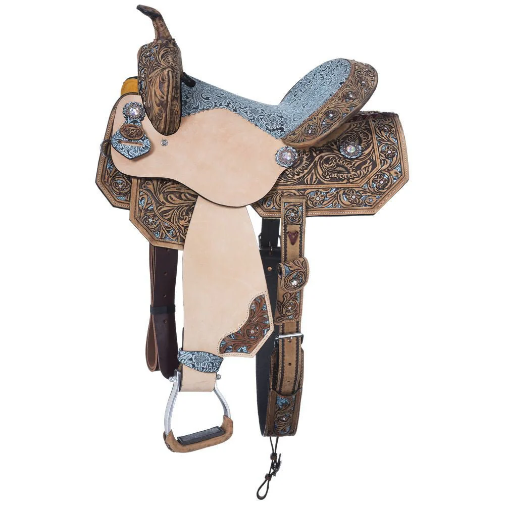 Silver Royal Skylar Barrel Saddle - Image 1