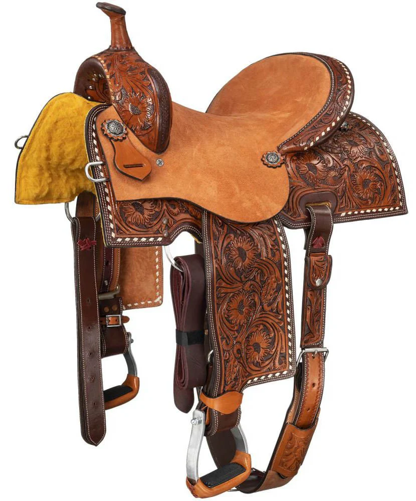 Silver Royal Youth Autry Barrel Saddle - Image 1