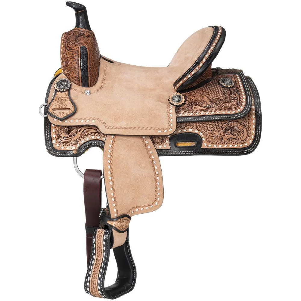 Silver Royal Youth Gunnison Roper Saddle - Image 1